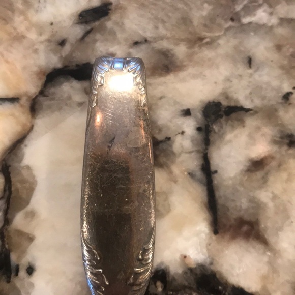 Vintage Sterling Silver Spoon Pendant - Picture 4 of 8